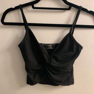 Black Crop Top